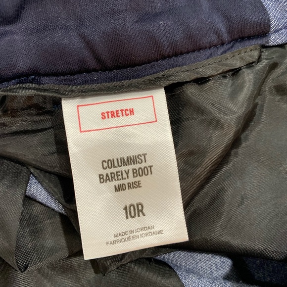 Columnist Barely Boot Mid-Rise Stretch Dress Pants - Picture 5 of 5